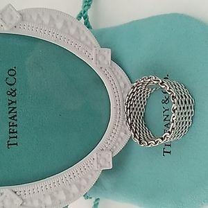 Tiffany & Co. Somerset mesh ring